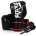 Боксерские перчатки Fairtex BGV14 Black 10 унций (бинты в комплекте)