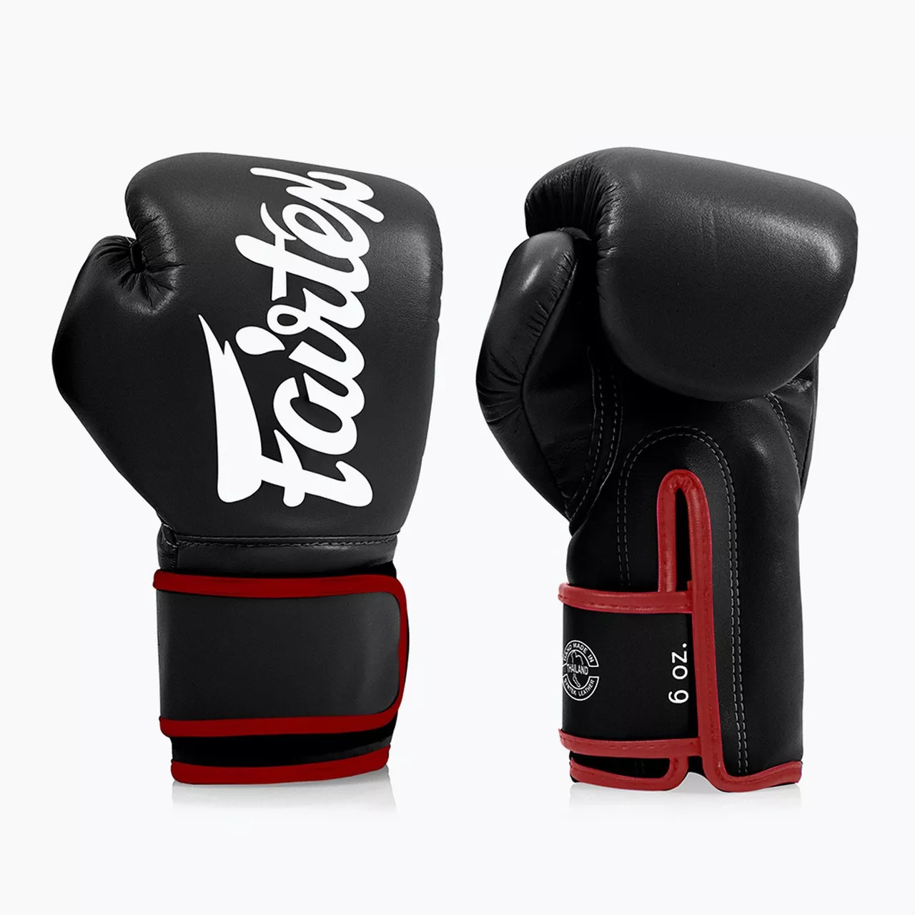 Боксерские перчатки Fairtex BGV14 Black 10 унций (бинты в комплекте)