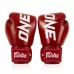 Боксерські рукавиці Fairtex BGV1-ONE Red 10 унцій (бинти в комплекті)
