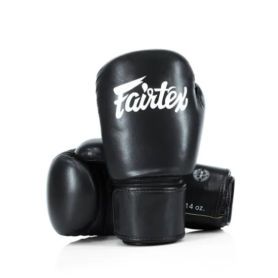 Боксерские перчатки Fairtex BGV27 Black 10 унций (бинты в комплекте)