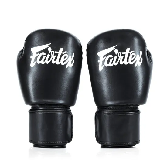 Боксерские перчатки Fairtex BGV27 Black 10 унций (бинты в комплекте)