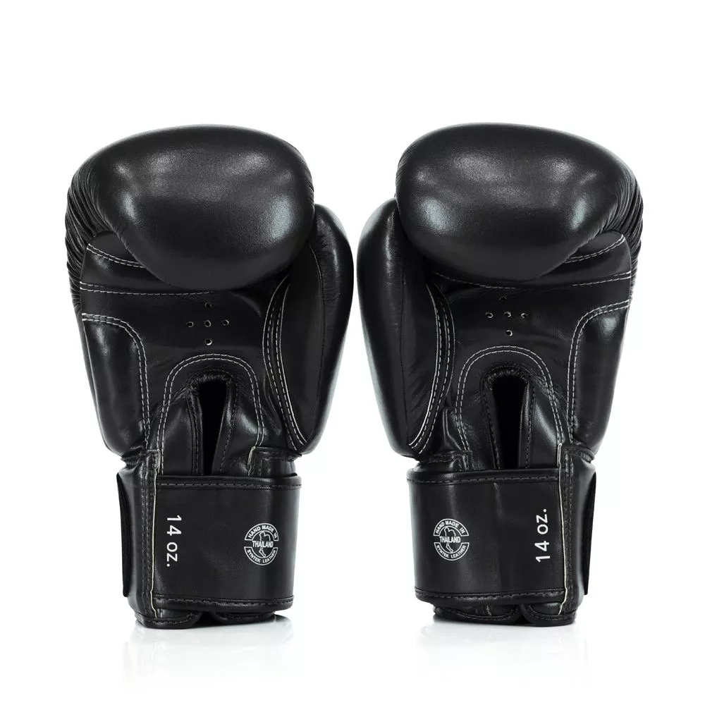 Боксерские перчатки Fairtex BGV27 Black 10 унций (бинты в комплекте)
