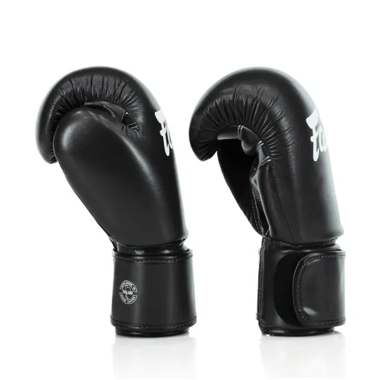 Боксерские перчатки Fairtex BGV27 Black 10 унций (бинты в комплекте)