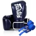 Боксерские перчатки Fairtex BGV14 Blue 10 унций (бинты в комплекте)