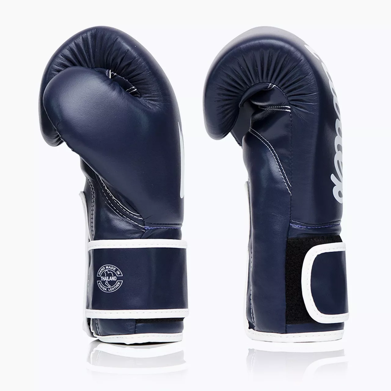 Боксерские перчатки Fairtex BGV14 Blue 10 унций (бинты в комплекте)
