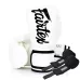 Боксерские перчатки Fairtex BGV14 White 10 унций (бинты в комплекте)