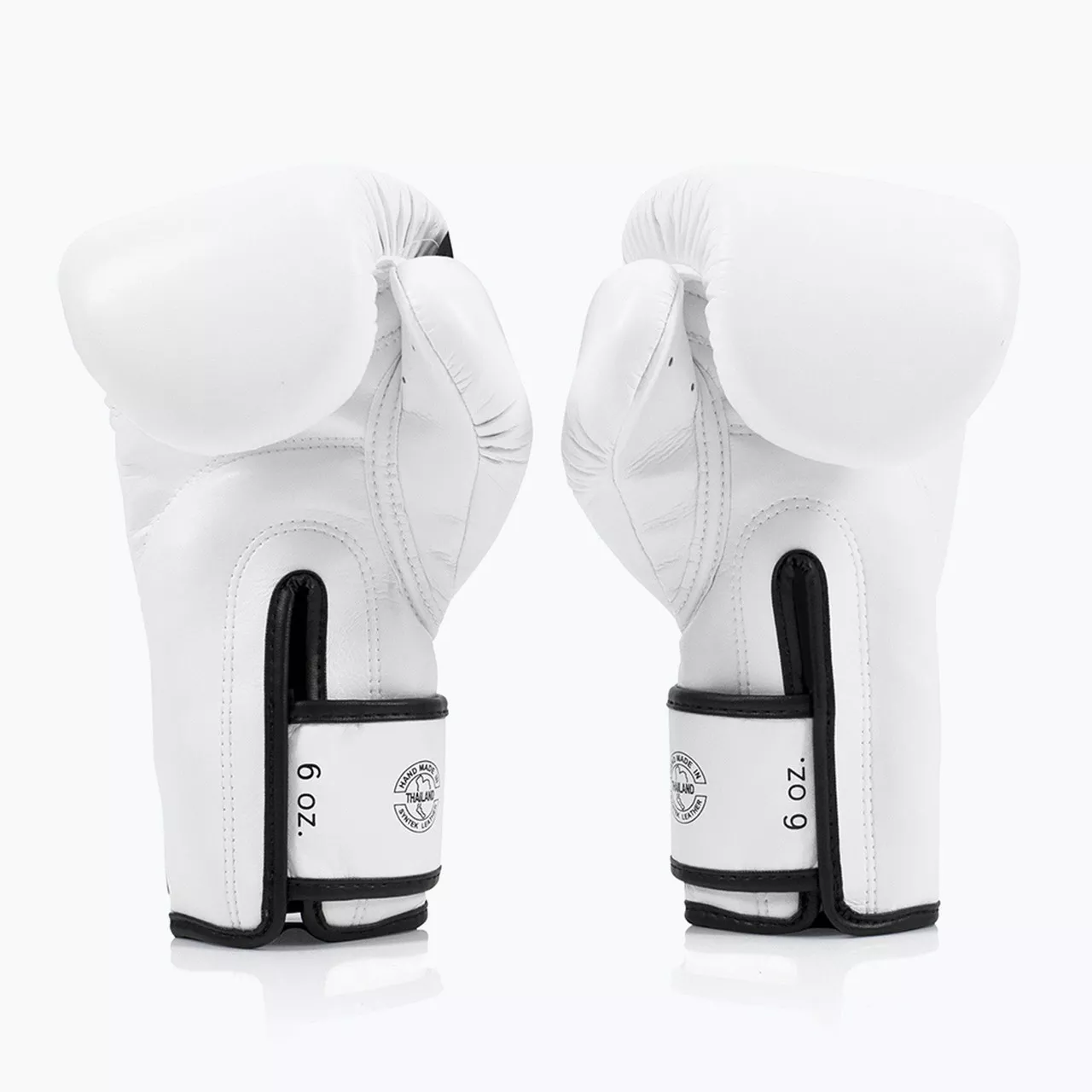 Боксерские перчатки Fairtex BGV14 White 10 унций (бинты в комплекте)