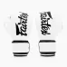 Боксерские перчатки Fairtex BGV14 White 10 унций (бинты в комплекте)