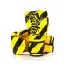 Боксерские перчатки Fairtex BGV14Y Yellow/Black 10 унций (бинты в комплекте)