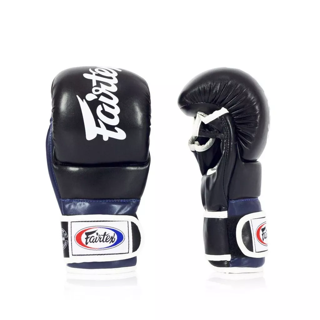 Перчатки для ММА Fairtex FGV18 Black/Blue M