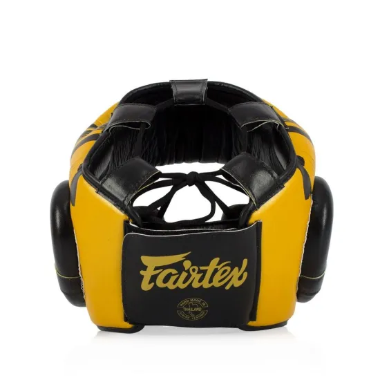 Боксерський шолом Fairtex HG16 M2 Gold-M