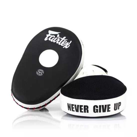 Лапы боксерские Fairtex FMV13 Black/White