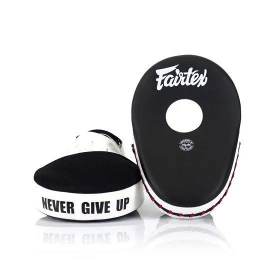 Лапы боксерские Fairtex FMV13 Black/White