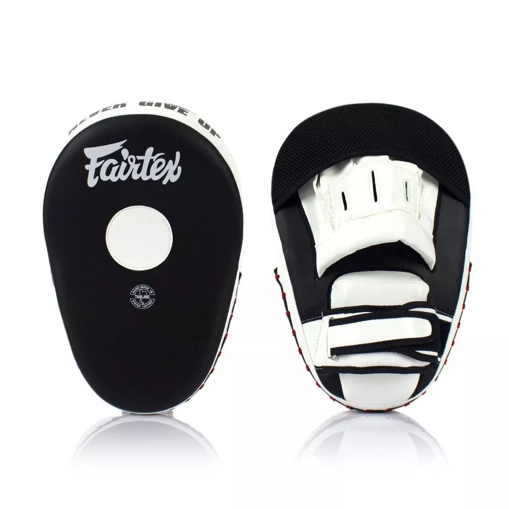Лапы боксерские Fairtex FMV13 Black/White