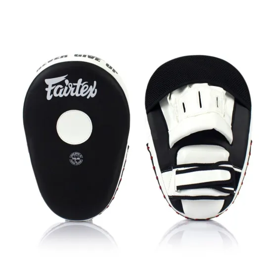 Лапы боксерские Fairtex FMV13 Black/White