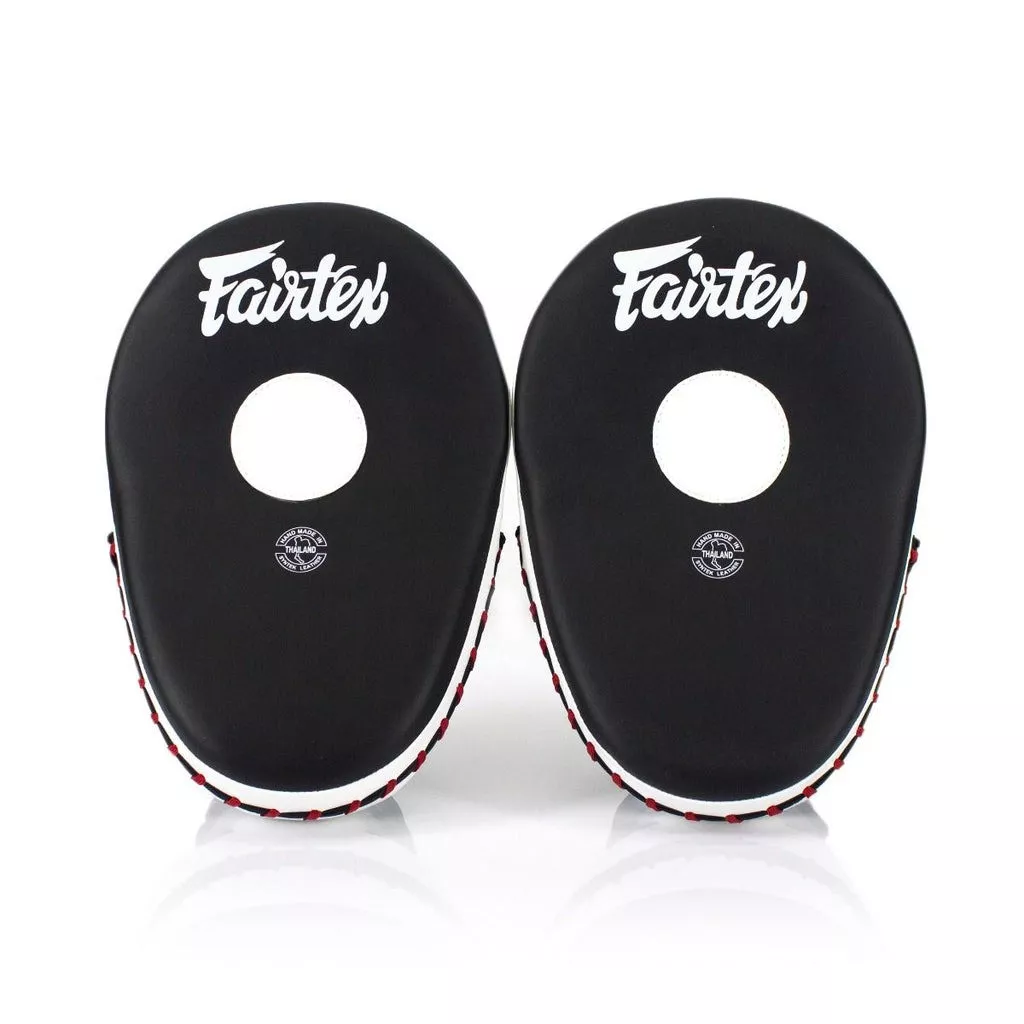 Лапы боксерские Fairtex FMV13 Black/White
