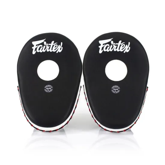 Лапы боксерские Fairtex FMV13 Black/White