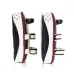 Пади для тайського боксу Fairtex KPLC2 Black/White