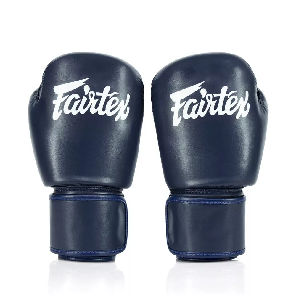 Боксерские перчатки Fairtex BGV27 Blue 10 унций (бинты в комплекте)