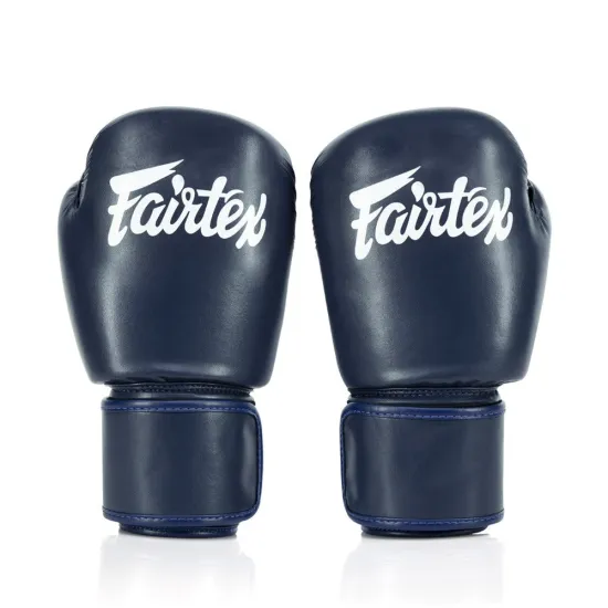 Боксерские перчатки Fairtex BGV27 Blue 10 унций (бинты в комплекте)