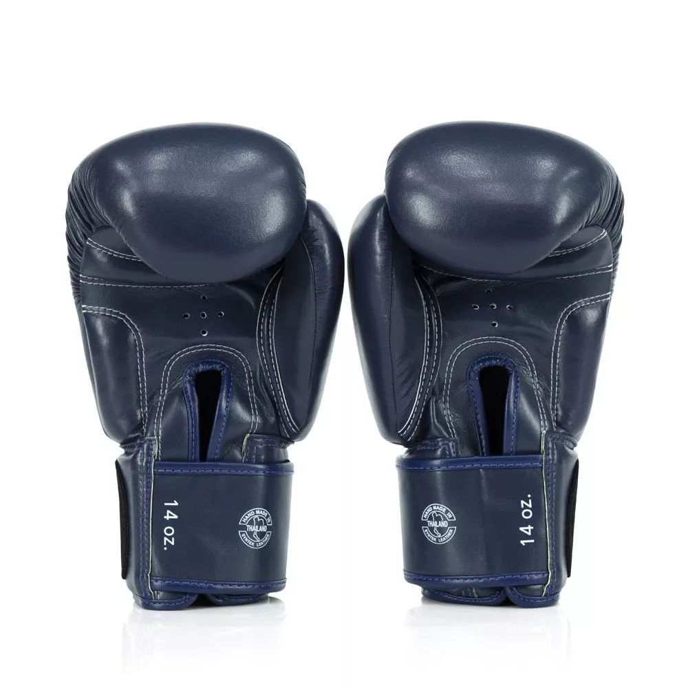 Боксерские перчатки Fairtex BGV27 Blue 10 унций (бинты в комплекте)
