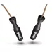 Скакалка кожаная PowerPlay 4214 Leather Jump Rope Черная 2.75 см.