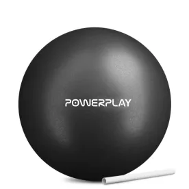 Мяч для пилатеса, йоги и реабилитации PowerPlay PP_4415 Body Shape Ball 22 см Черный