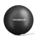 Мяч для пилатеса, йоги и реабилитации PowerPlay PP_4415 Body Shape Ball 22 см Черный
