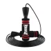 Скакалка скоростная PowerPlay 4213 Jump Rope Черно/Красная 3м.