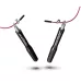 Скакалка скоростная на подшипниках алюминиевая PowerPlay 4207 Elite Jump Rope Черная (3m.)
