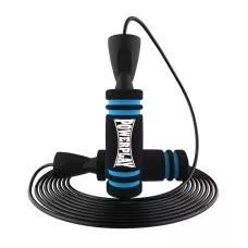 Скакалка скоростная PowerPlay 4213 Jump Rope Черно/Синяя 3м.