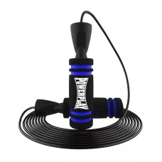 Скакалка швидкісна PowerPlay 4213 Jump Rope Чорно/Темно синя 3м.