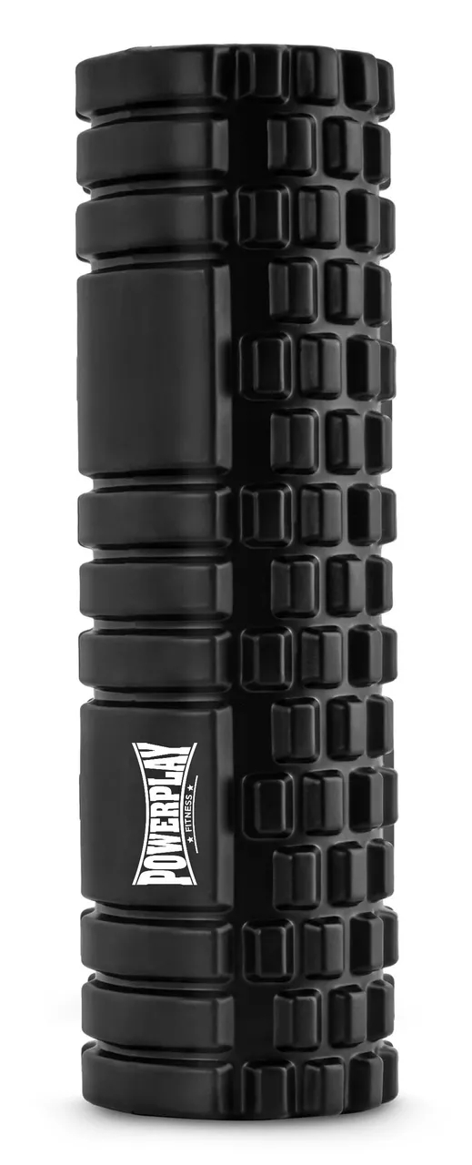 Масажний ролик PowerPlay 4404 Massage Roller Чорний (45x14см.)