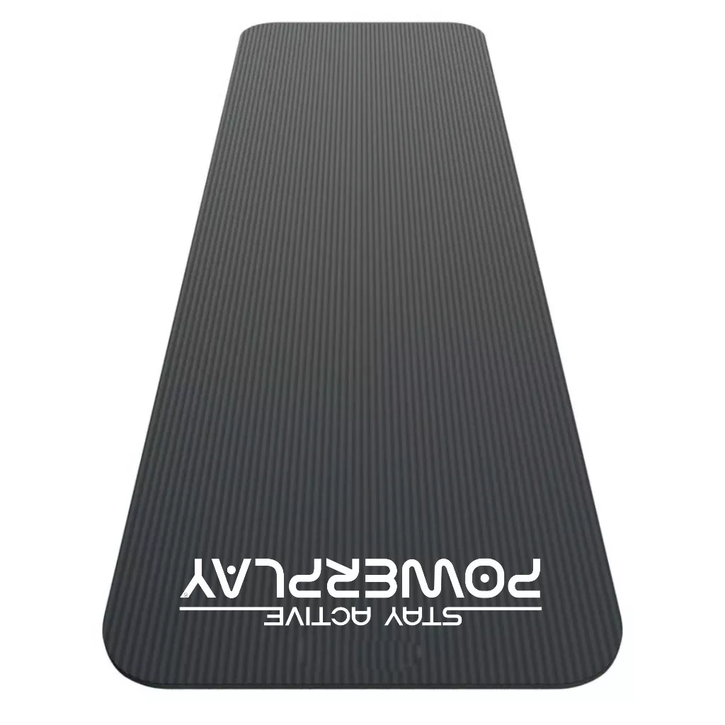 Коврик для йоги и фитнеса PowerPlay 4152 NBR Performance Mat Черный (183x61x1)