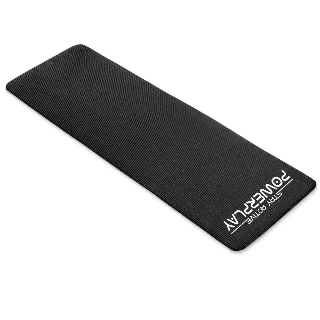 Коврик для йоги и фитнеса PowerPlay 4152 NBR Performance Mat Черный (183x61x1)