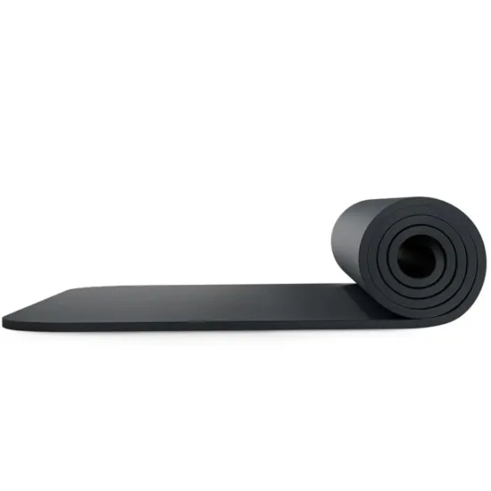 Килимок для йоги та фітнесу PowerPlay 4152 NBR Performance Mat Чорний (183x61x1)
