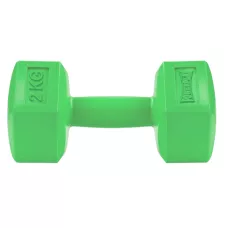 Гантель композитна PowerPlay 4124 Hercules 2 кг. Зелена  (1шт.)