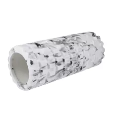 Массажный ролик (роллер) PowerPlay 4025 Massage Roller Серо-черный (33x15см.)