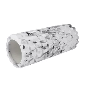 Масажний ролик (роллер) PowerPlay 4025 Massage Roller Сіро-чорний (33x15см.)