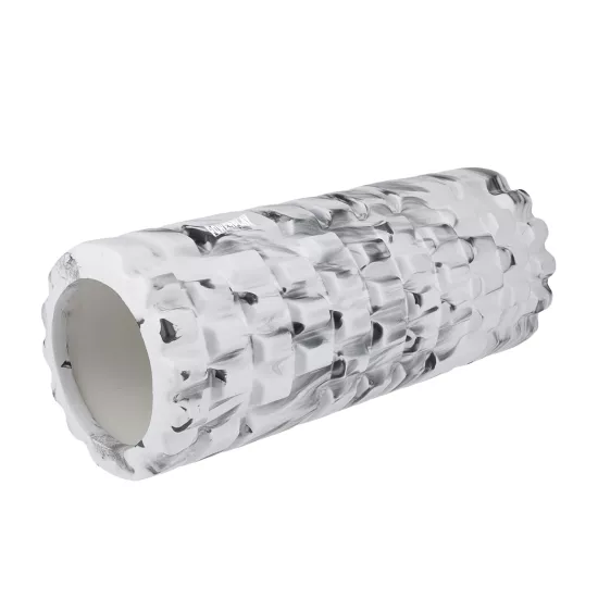 Массажный ролик (роллер) PowerPlay 4025 Massage Roller Серо-черный (33x15см.)