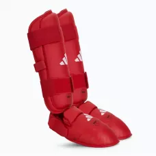Захист гомілки та стопи Adidas WKF Червоний XXS