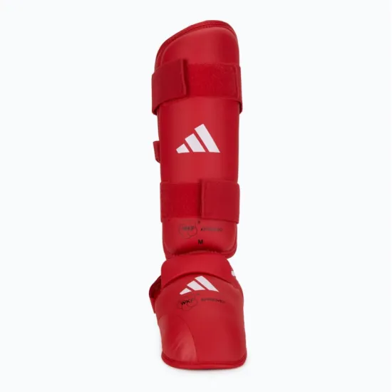 Защита голени и стопы Adidas WKF Красный XXS