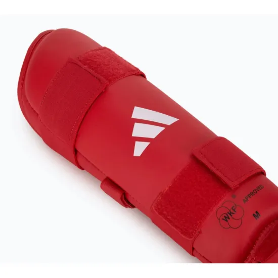 Защита голени и стопы Adidas WKF Красный XXS
