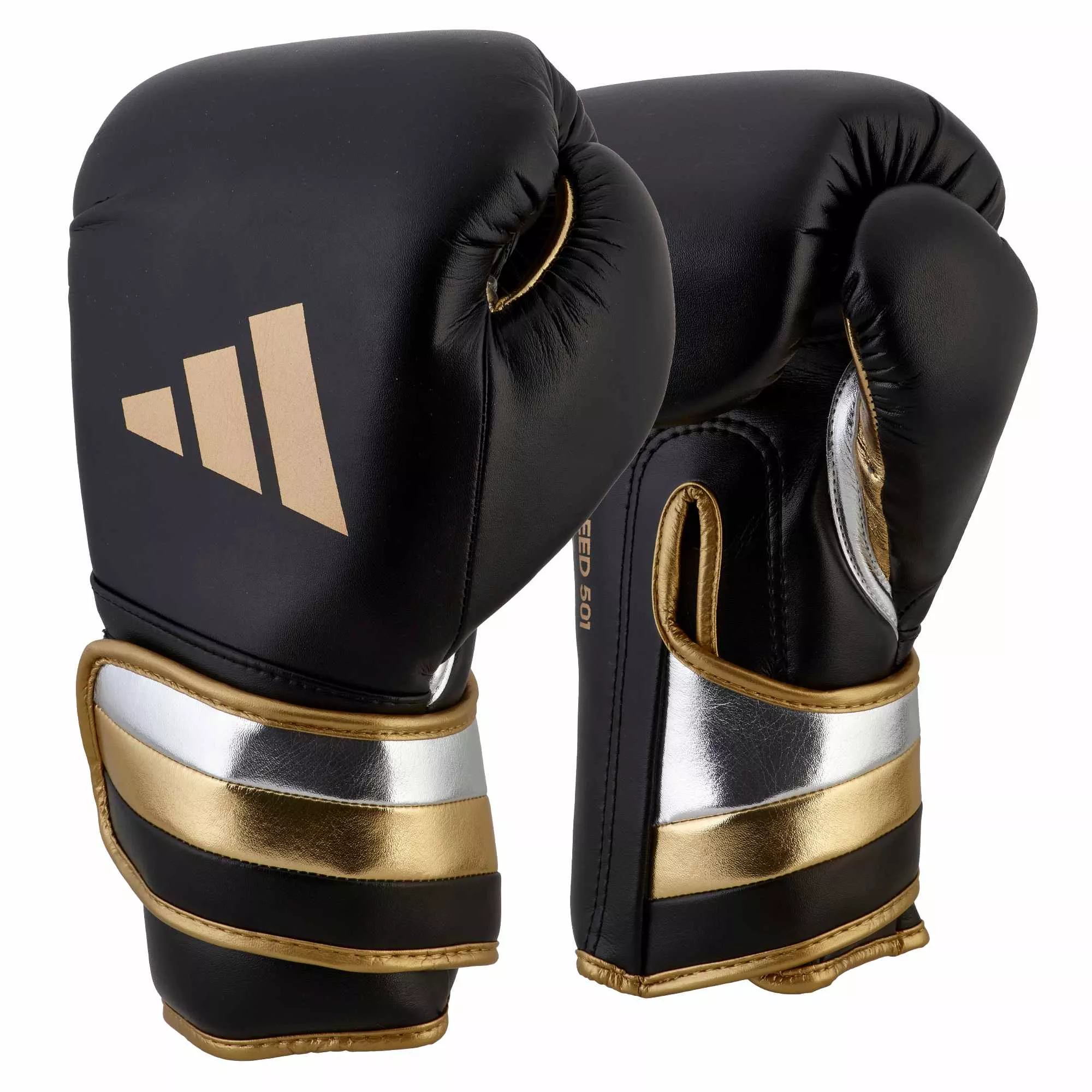Боксерські рукавички Adidas Speed ​​501 Black/Gold-12