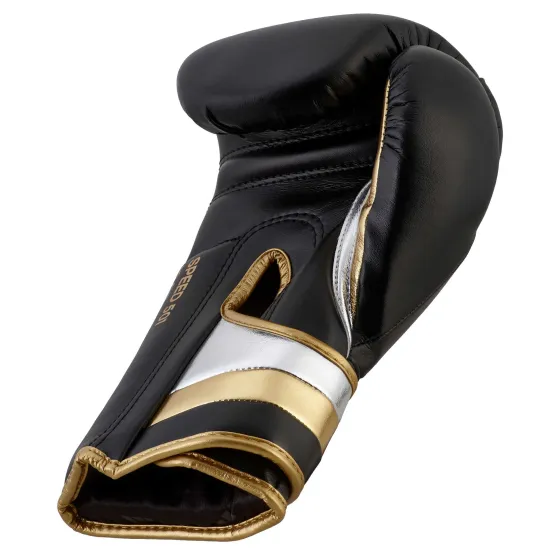 Боксерські рукавички Adidas Speed ​​501 Black/Gold-12