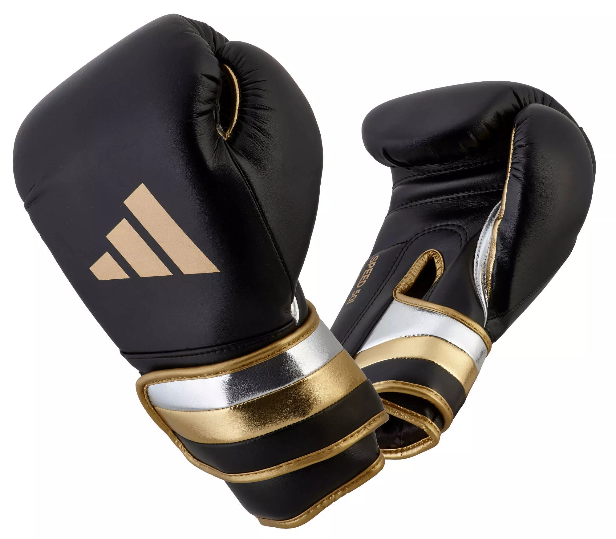 Боксерські рукавички Adidas Speed ​​501 Black/Gold-12