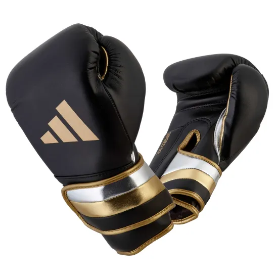 Боксерські рукавички Adidas Speed ​​501 Black/Gold-12