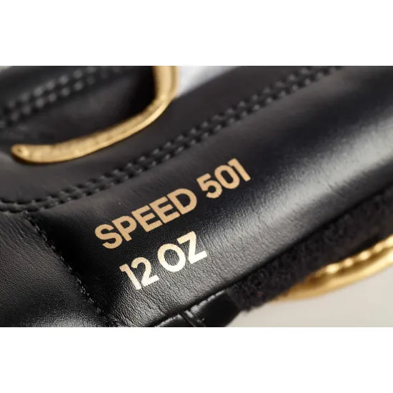 Боксерські рукавички Adidas Speed ​​501 Black/Gold-12