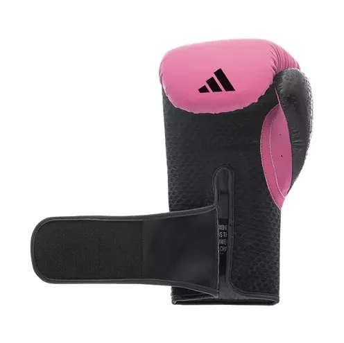Боксерские перчатки Adidas Combat 50 Розово/черные-10 унций