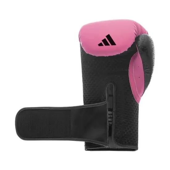 Боксерские перчатки Adidas Combat 50 Розово/черные-10 унций